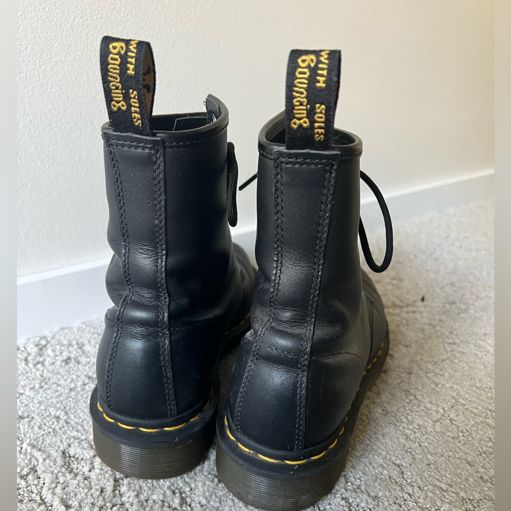 Doc Martens 1460 Smooth Leather Lace Up Boots